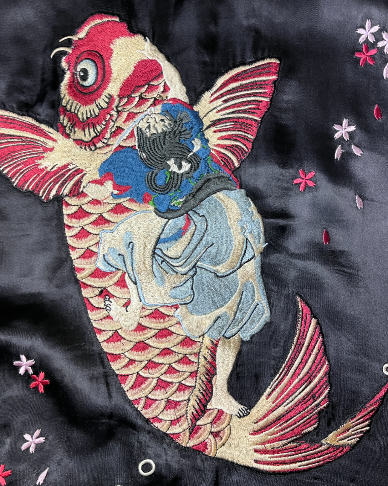 Carp ONIKIRIMARU 2way sukajan | Winter | Vintage jacket