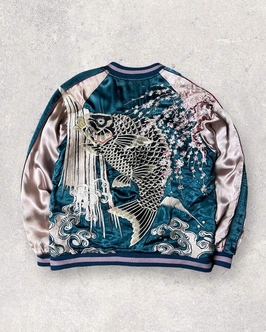 Double Carp 2way sakura Sukajan | Vintage jacket