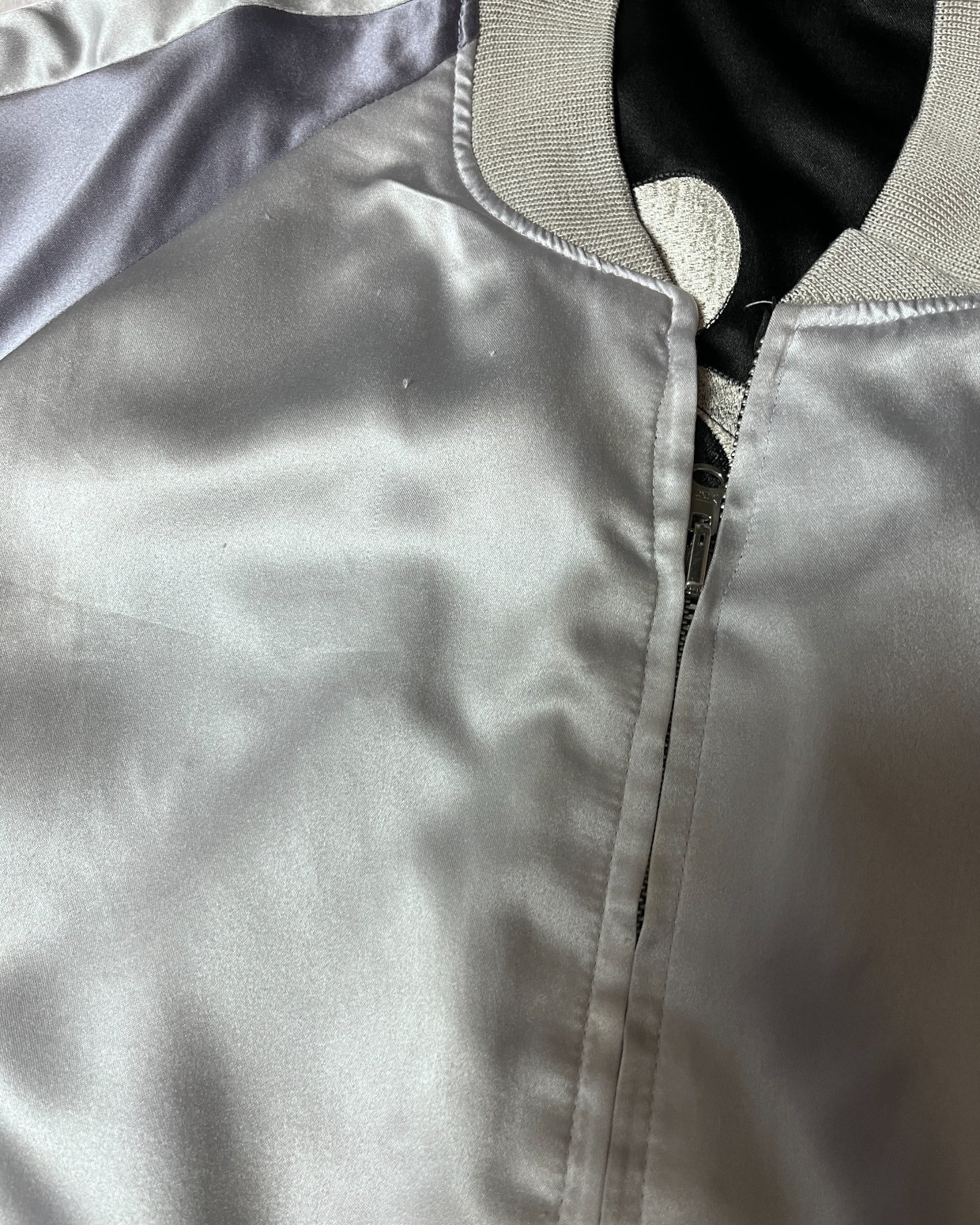 Skajan with Kabuki sewn Reversible silver | spring/Autumn | Vintage