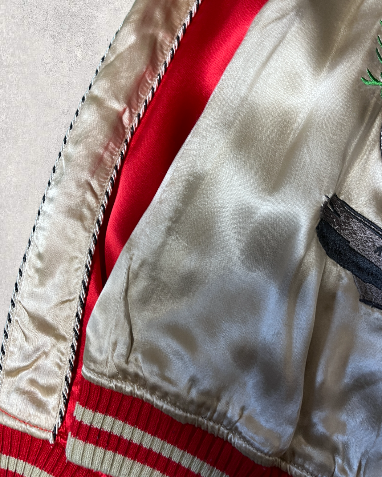 [AVIREX] reversible scajan, women's size. | spring/Autumn | Vintage