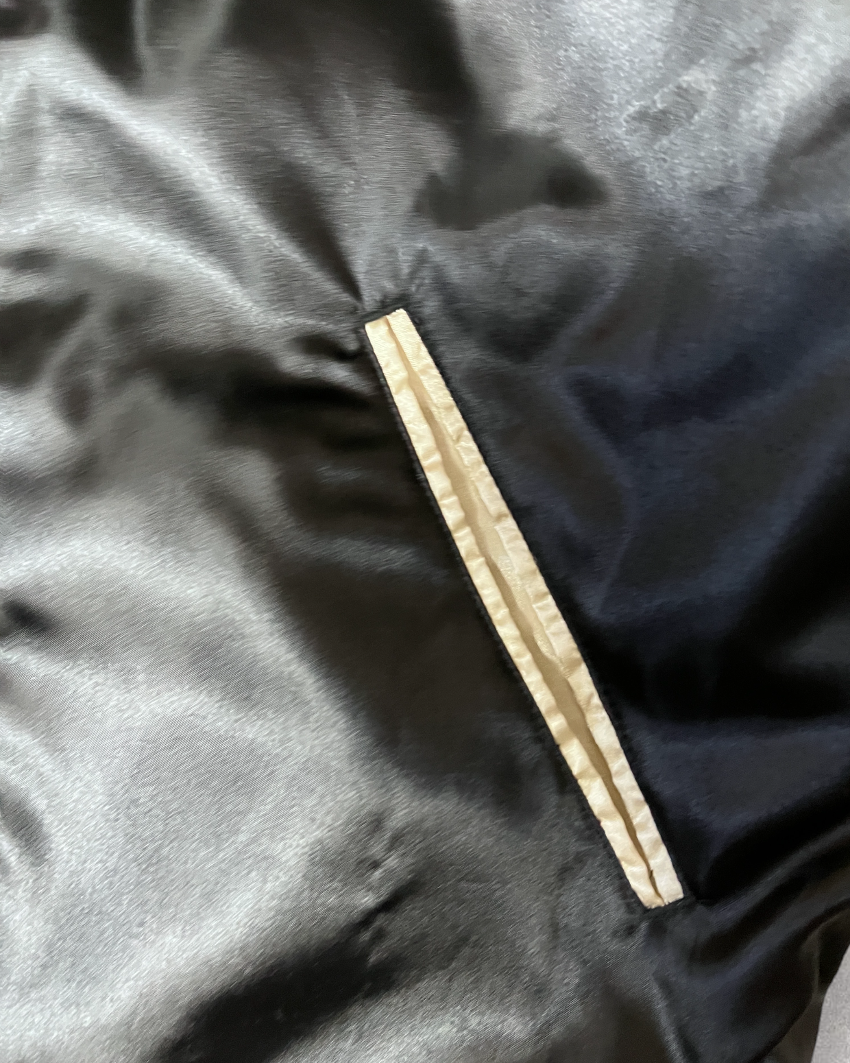 Reversible MA-1 Bomber Sukajan black | Winter Autumn | Vintage