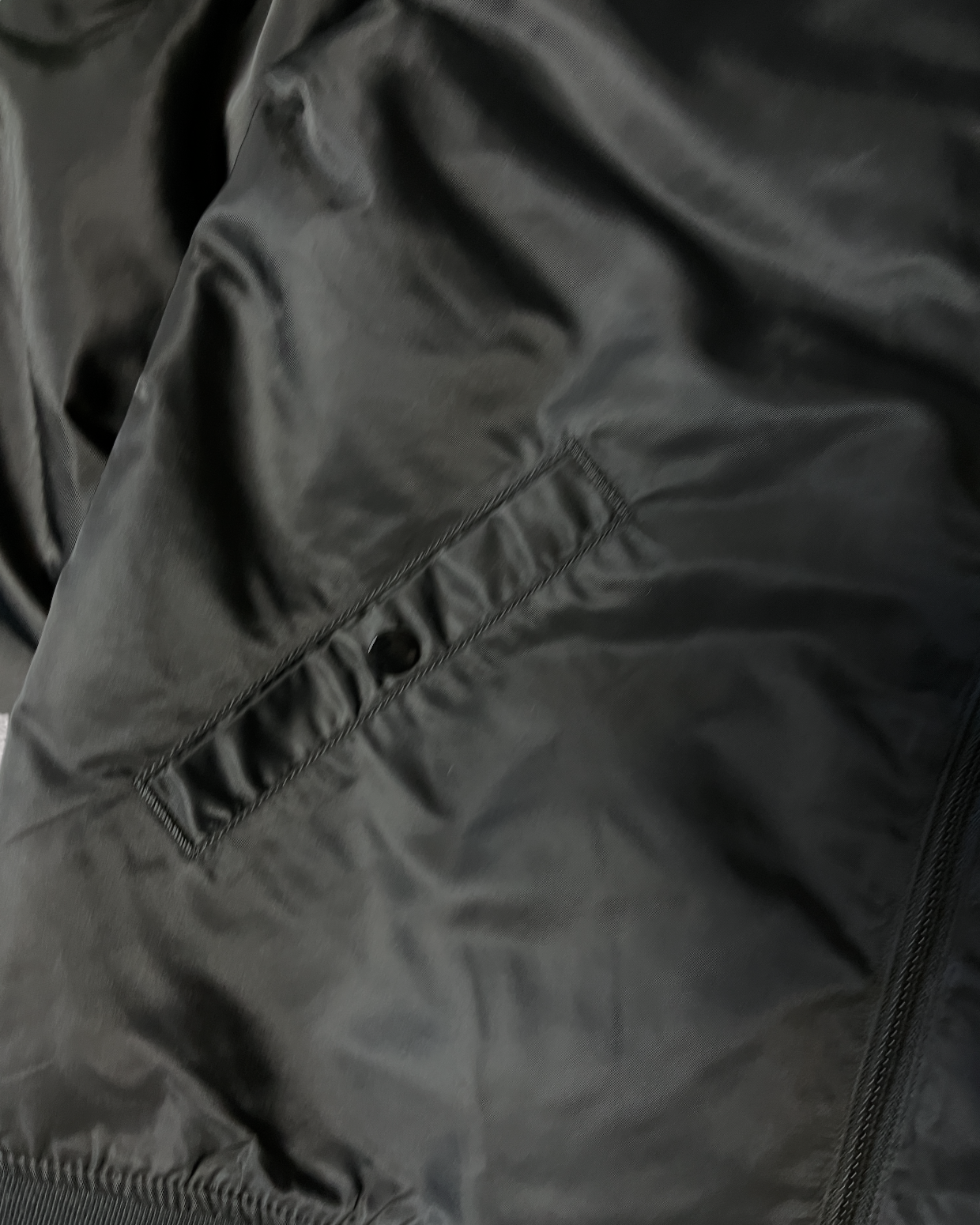 Reversible MA-1 Bomber Sukajan black | Winter Autumn | Vintage