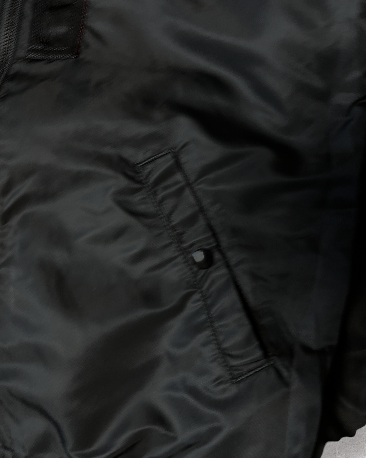 Reversible MA-1 Bomber Sukajan black | Winter Autumn | Vintage