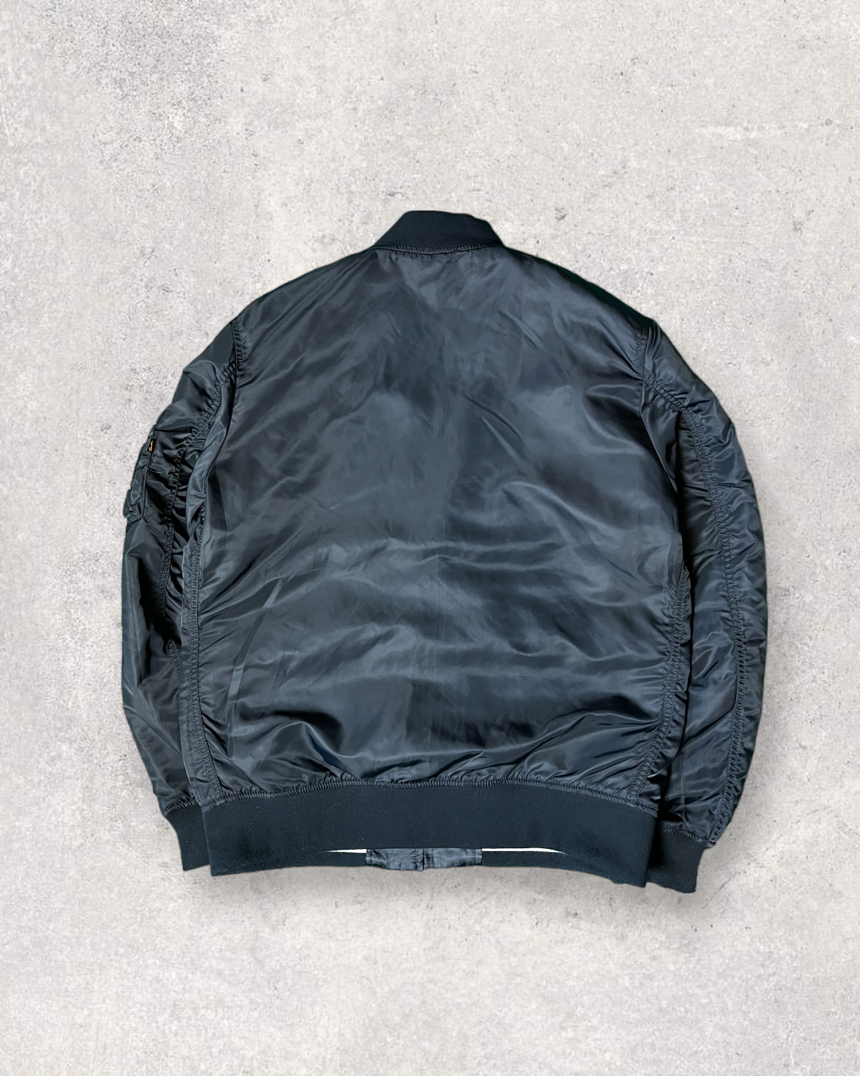 Reversible MA-1 Bomber Sukajan black | Winter Autumn | Vintage