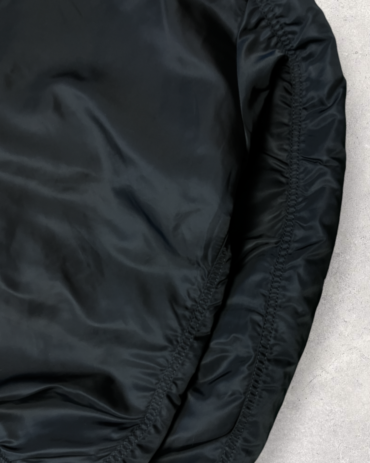 Reversible MA-1 Bomber Sukajan black | Winter Autumn | Vintage