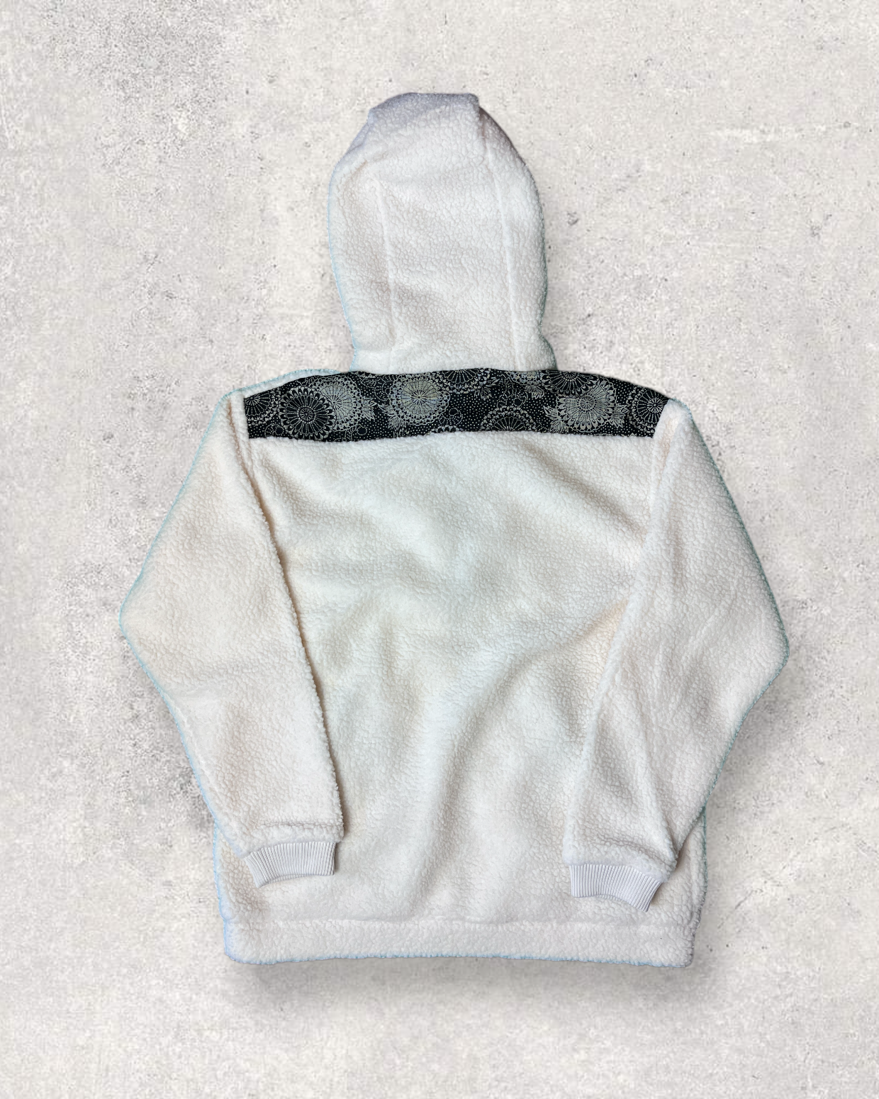 New, unused Masayui Miyamusubi Japanese patterned hooded boa jumper | Winter | New