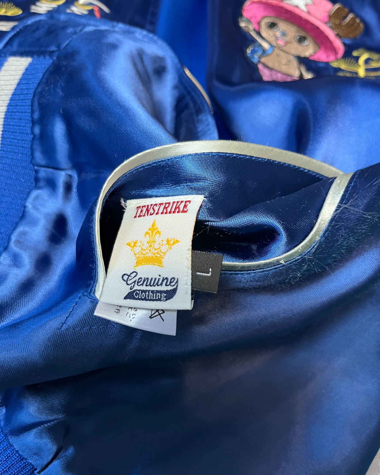 [LSize] Rare ONE PIECE Chopper Bomber jacket Sukajan | Spring/Autumn | Vintage