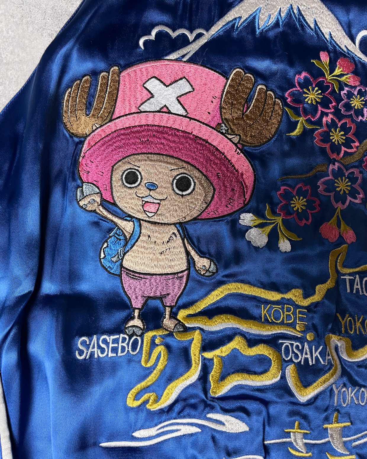 [LSize] Rare ONE PIECE Chopper Bomber jacket Sukajan | Spring/Autumn | Vintage
