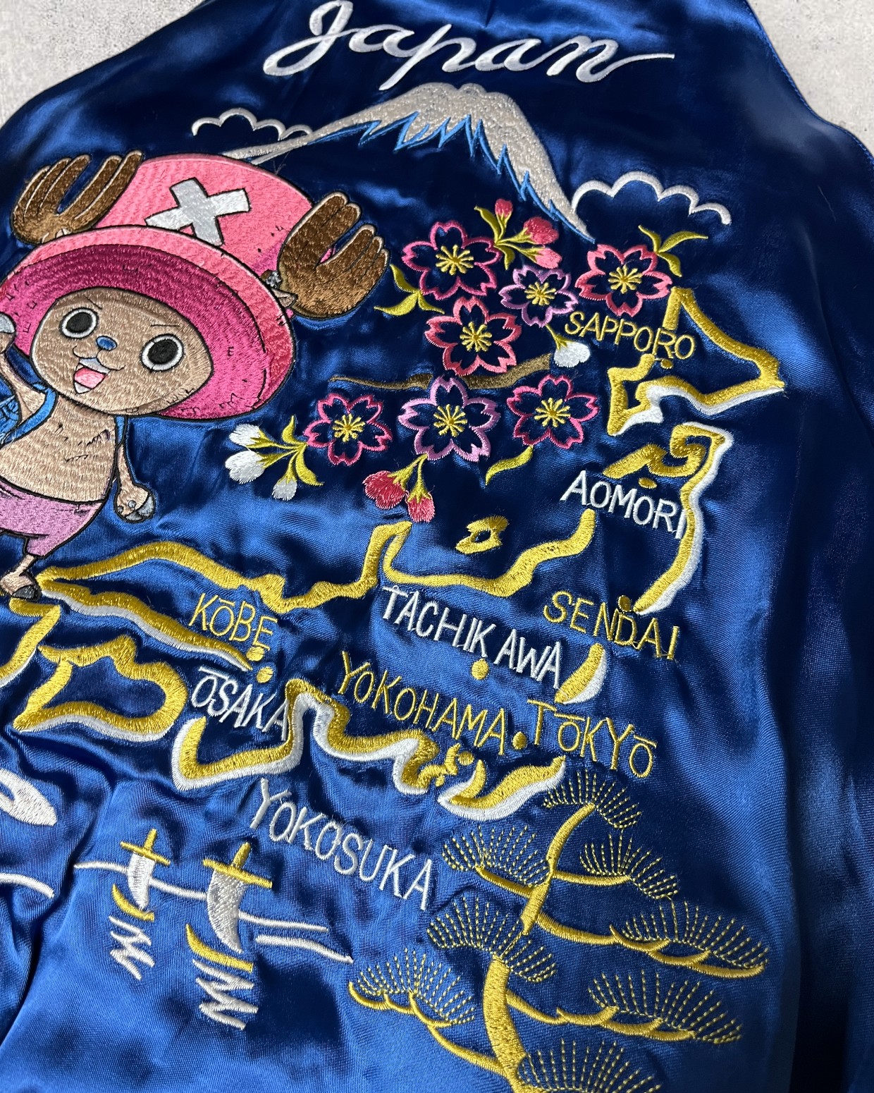 [LSize] Rare ONE PIECE Chopper Bomber jacket Sukajan | Spring/Autumn | Vintage