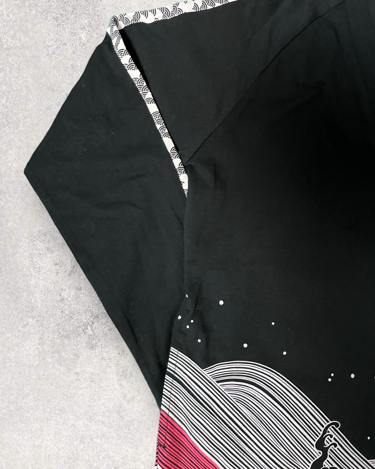 Kijin Japanese pattern whale cardigan | Vintage cardigan