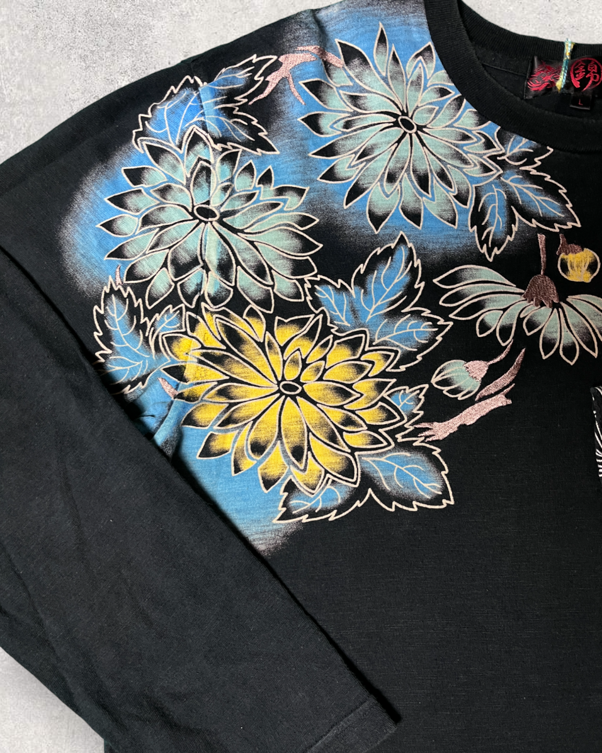 Japanese Transitional pattern and flower design Vintage
