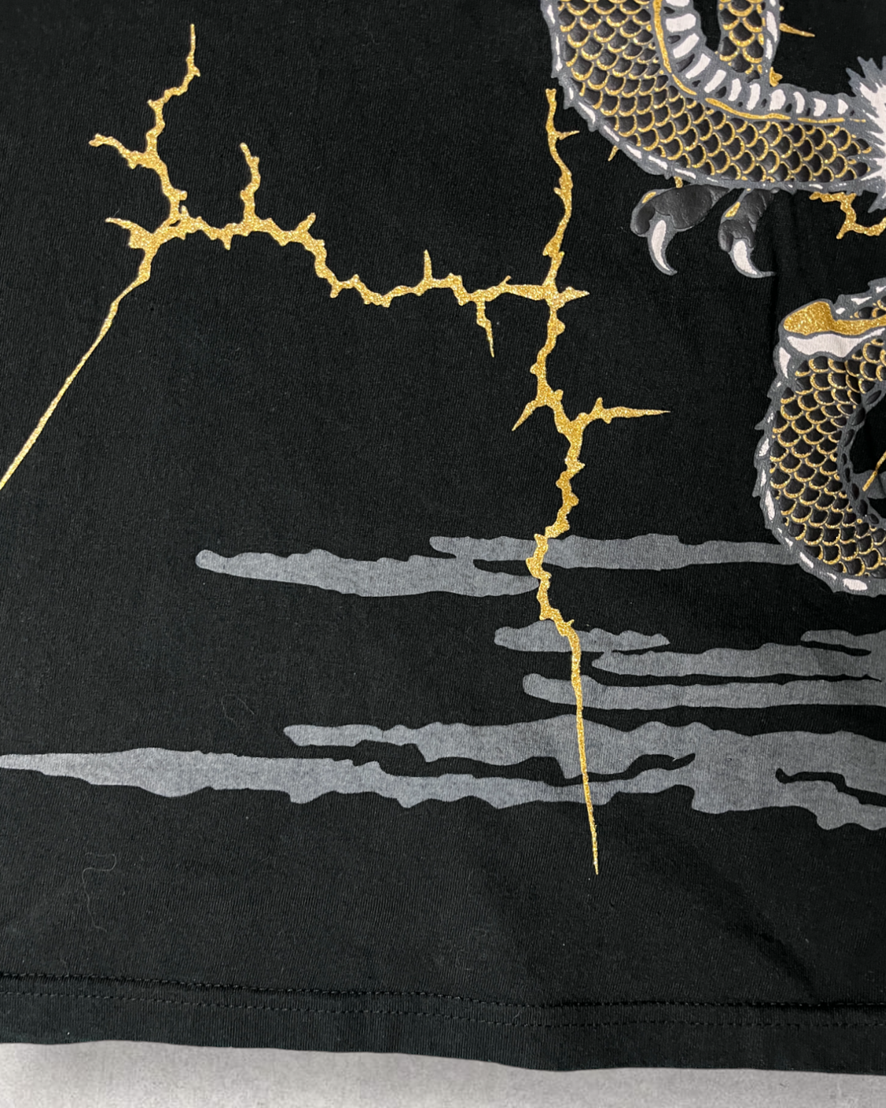 Yellow dragon t-shirts cool design Vintage Bomber jacket