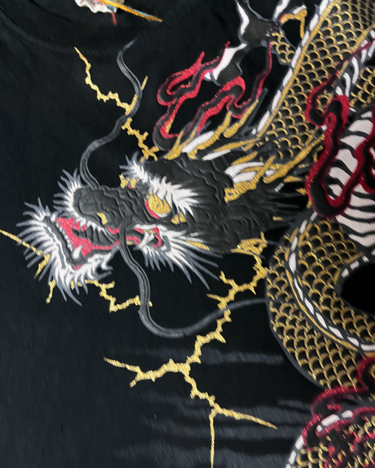 Yellow dragon t-shirts cool design Vintage Bomber jacket