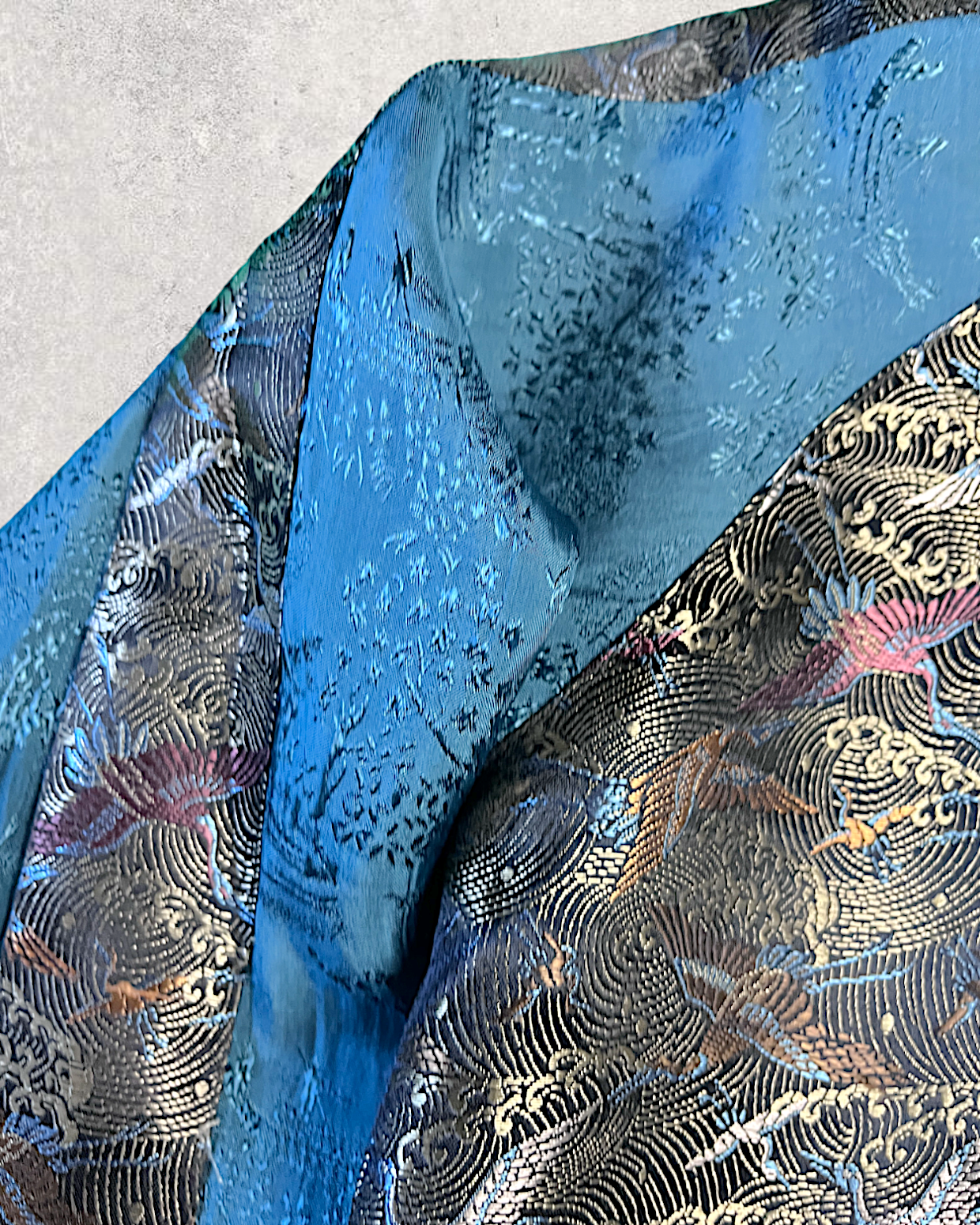 [S] Hana Tabi Gakudan Goldfish Reversible jacket | Vintage jacket