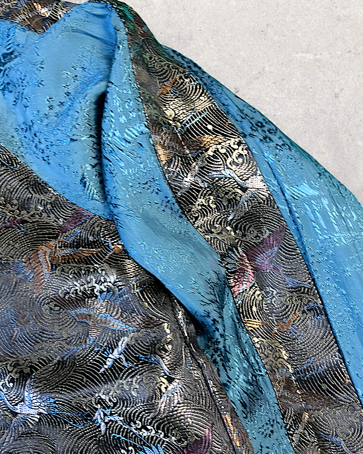 [S] Hana Tabi Gakudan Goldfish Reversible jacket | Vintage jacket