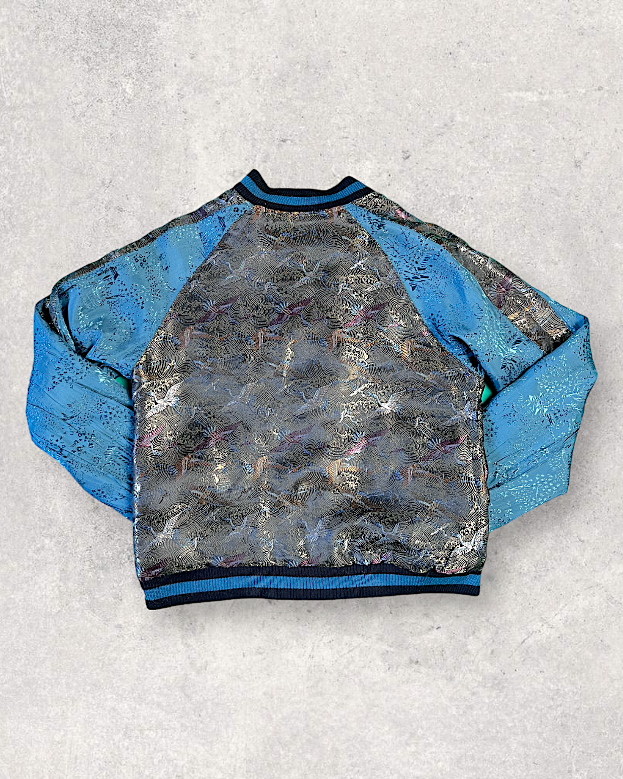 [S] Hana Tabi Gakudan Goldfish Reversible jacket | Vintage jacket