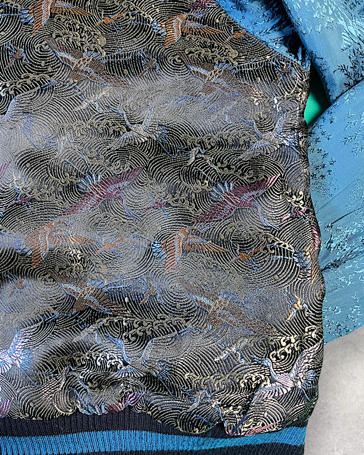 [S] Hana Tabi Gakudan Goldfish Reversible jacket | Vintage jacket