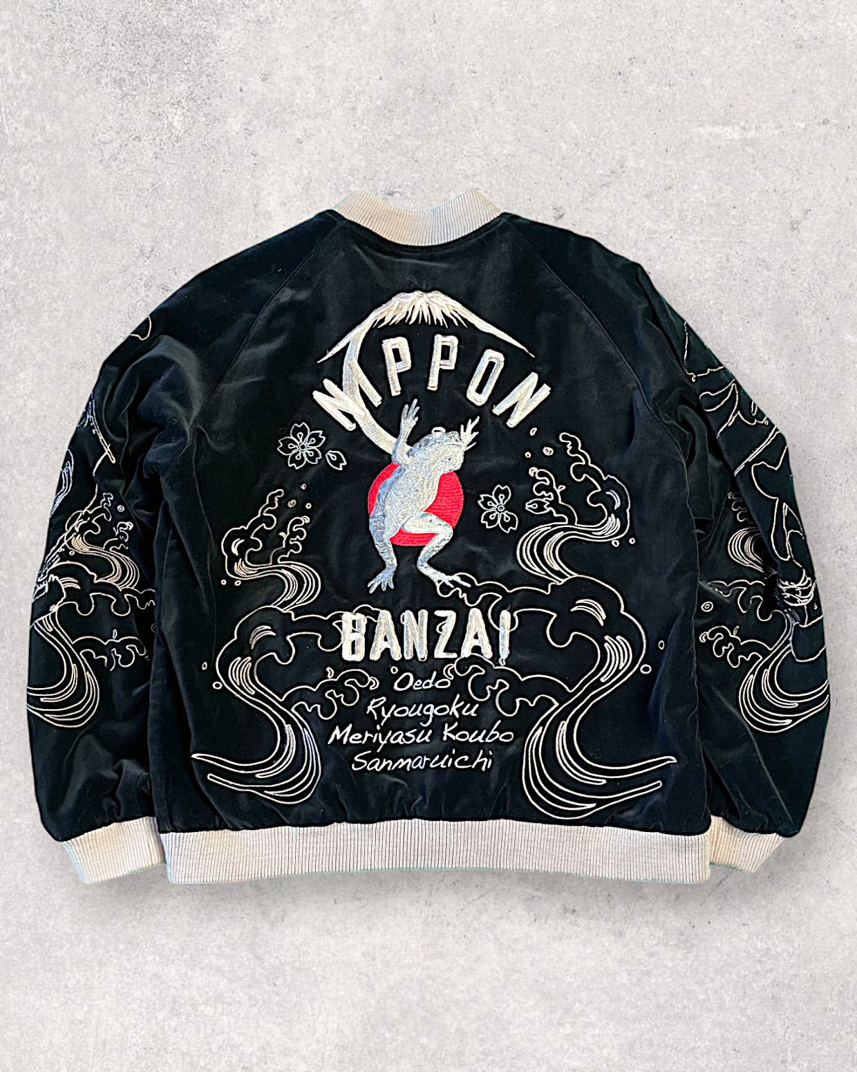 ジャケット・アウター Vintage Cream Soda Reversible Sukajan Vintage ジャケット・アウター Vintage Cream Soda Reversible Sukajan Vintage