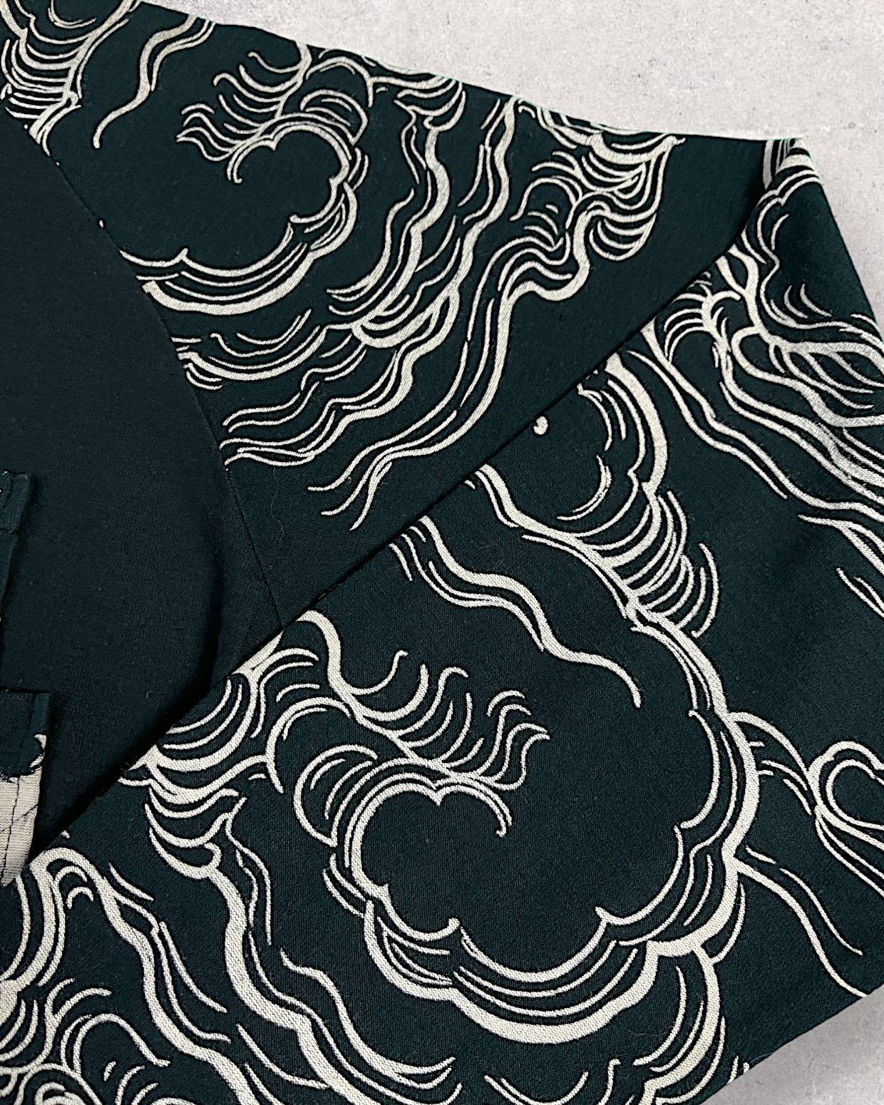 [L]Brand-new KARAKURI TAMASHII embroidery KOI t-shirts | vintage