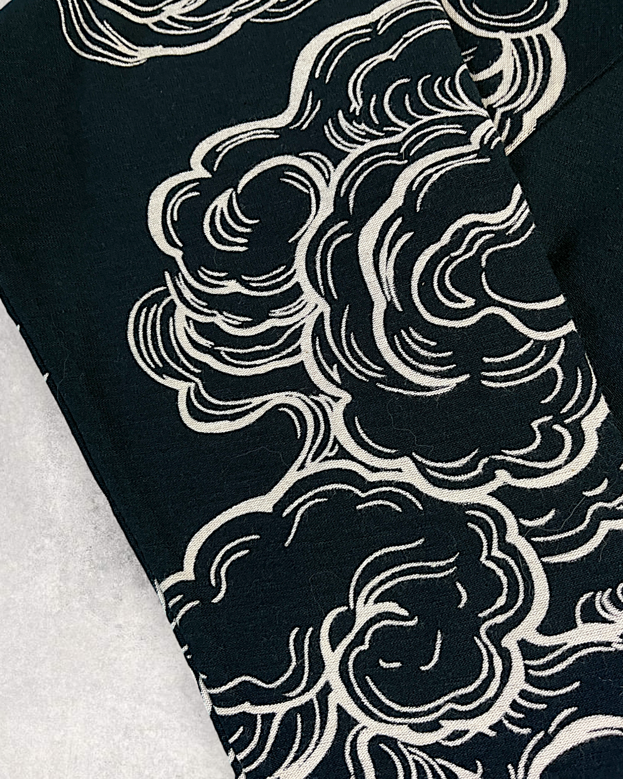 [L]Brand-new KARAKURI TAMASHII embroidery KOI t-shirts | vintage
