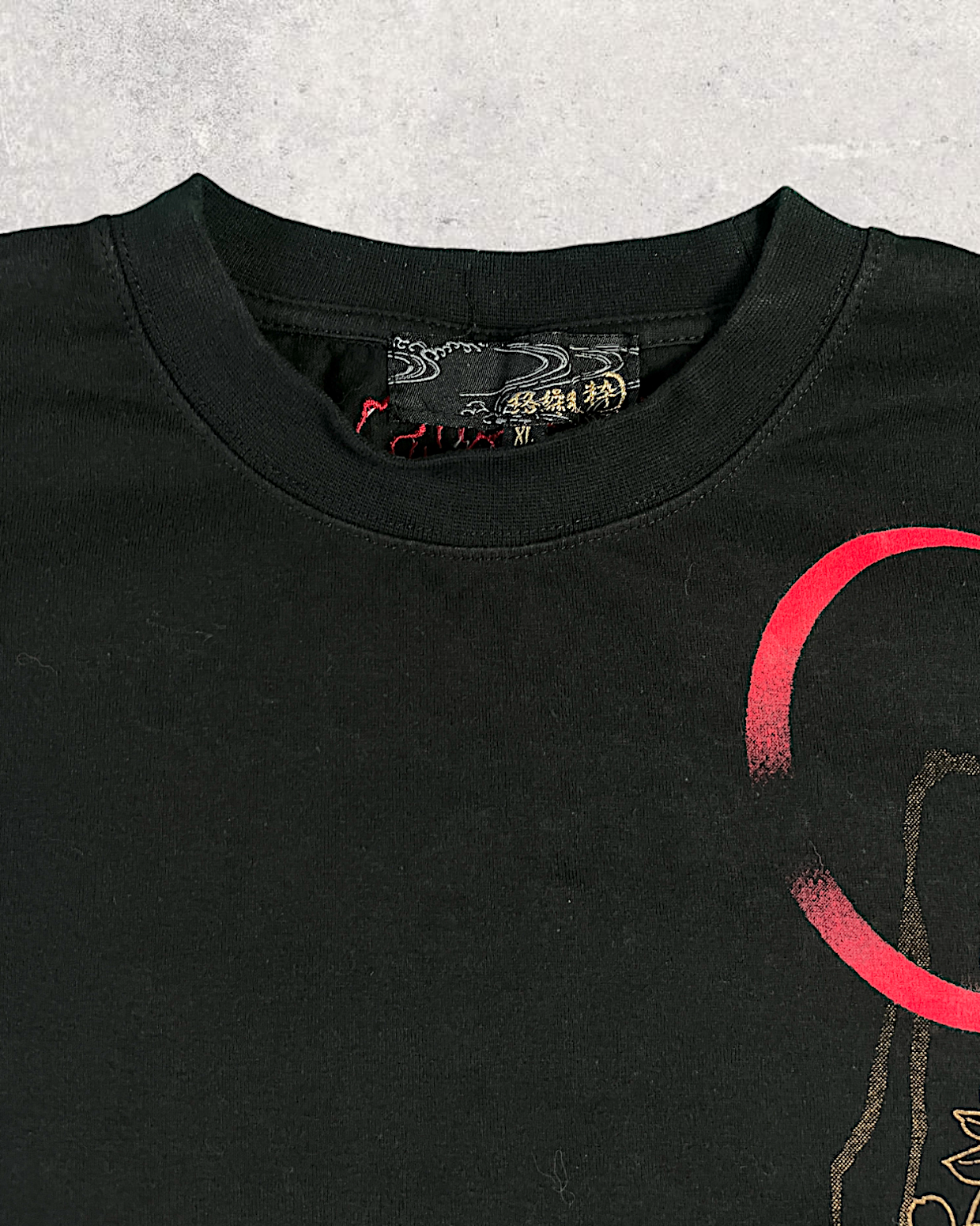 [XL] Rare embroidery double dragon t-shirts