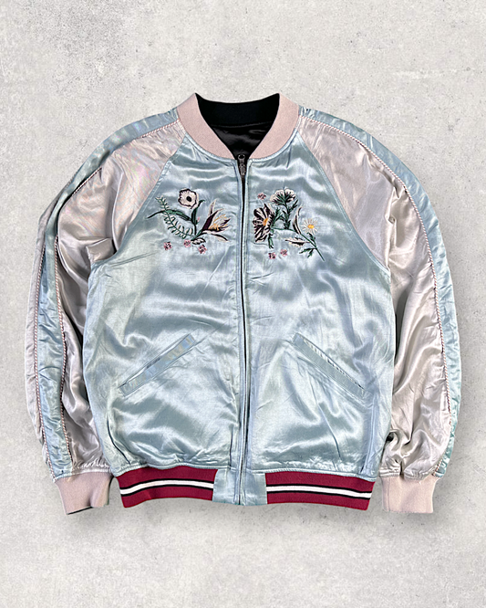 [S] Easy to wear, reversible jacket with simple design | Vintage jacket