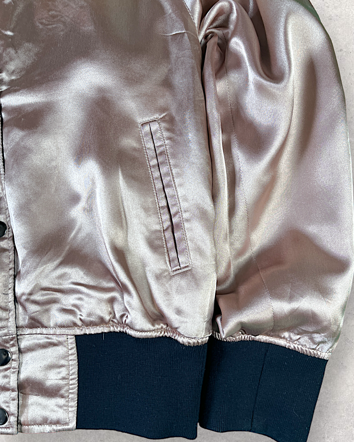 [S] Buttoned leaver astringent jacket that fits any coordinates | Vintage jacket
