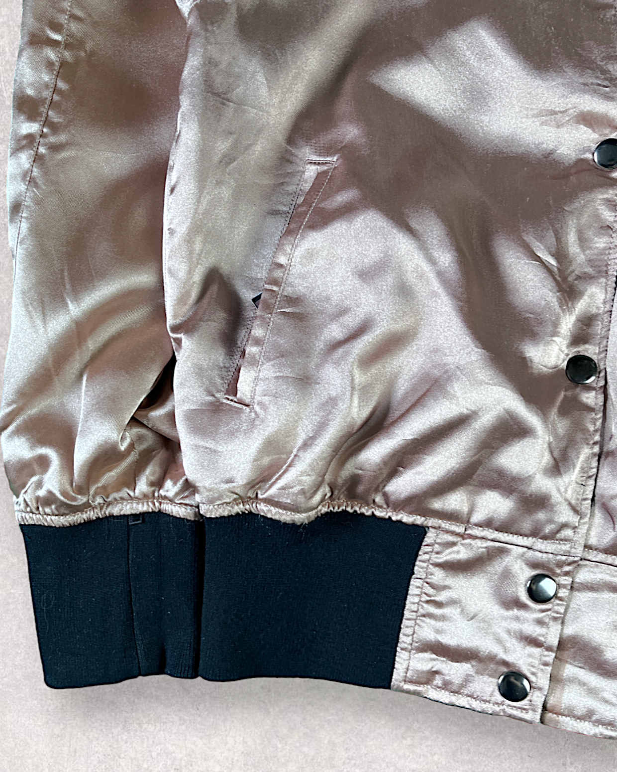 [S] Buttoned leaver astringent jacket that fits any coordinates | Vintage jacket