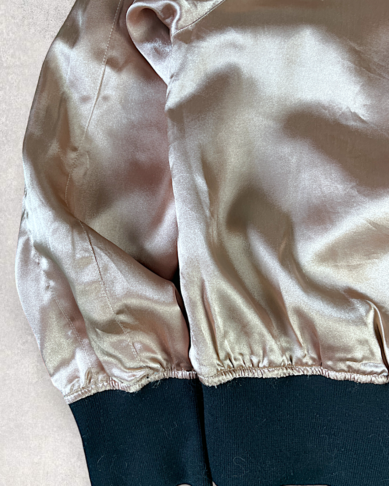 [S] Buttoned leaver astringent jacket that fits any coordinates | Vintage jacket