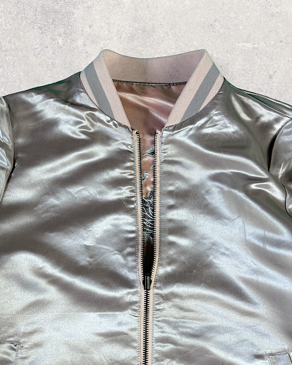 [M] Thick and luxurious reversible sukajan | Vintage jacket