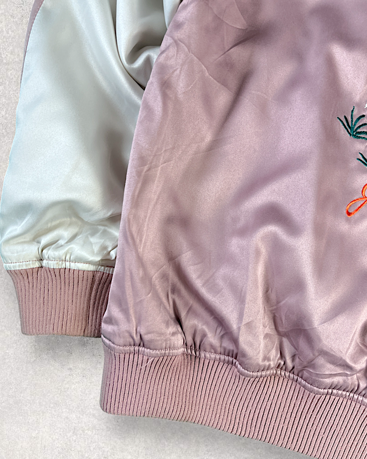 [S] Cute coloring and tigers go with all kinds of coordinates | Vintage jacket