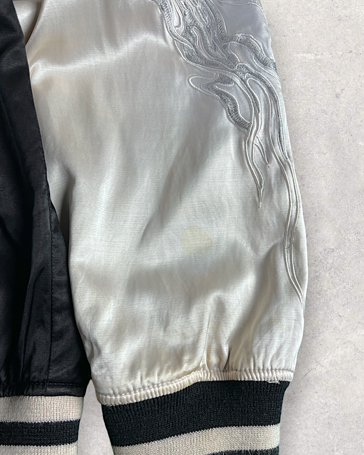 [XL] Dragon and flower reversible jacket | Vintage jacket