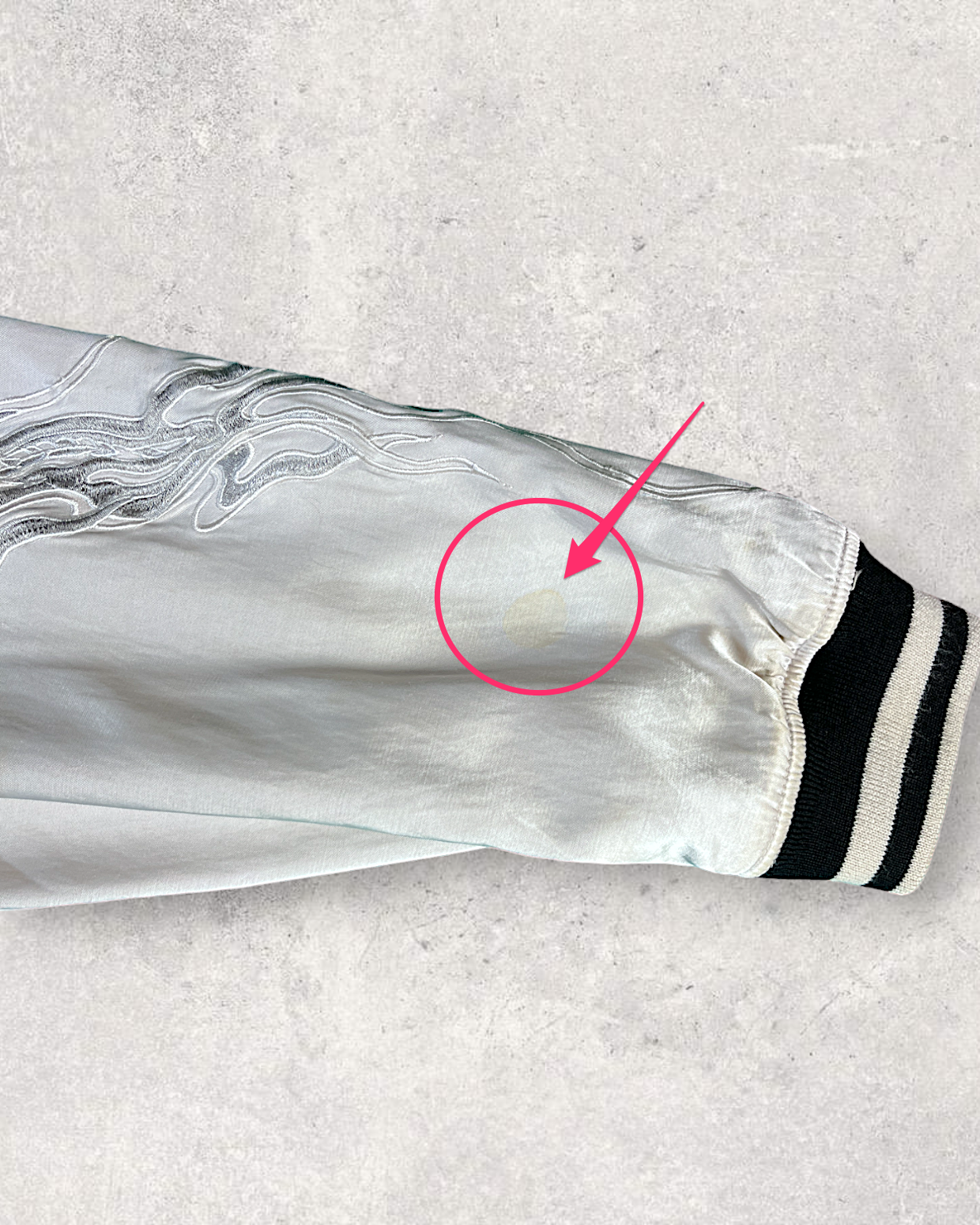 [XL] Dragon and flower reversible jacket | Vintage jacket