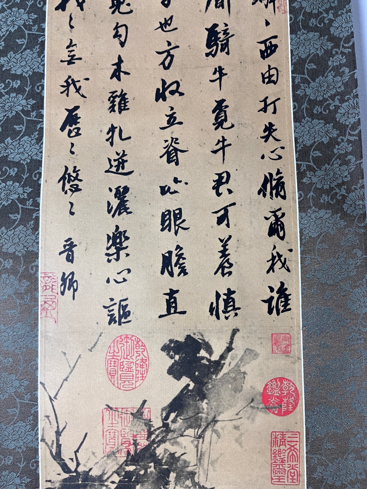 [Reproduction Copy]Laozi Riding an Ox – A Symbol of Wisdom and Tranquility
