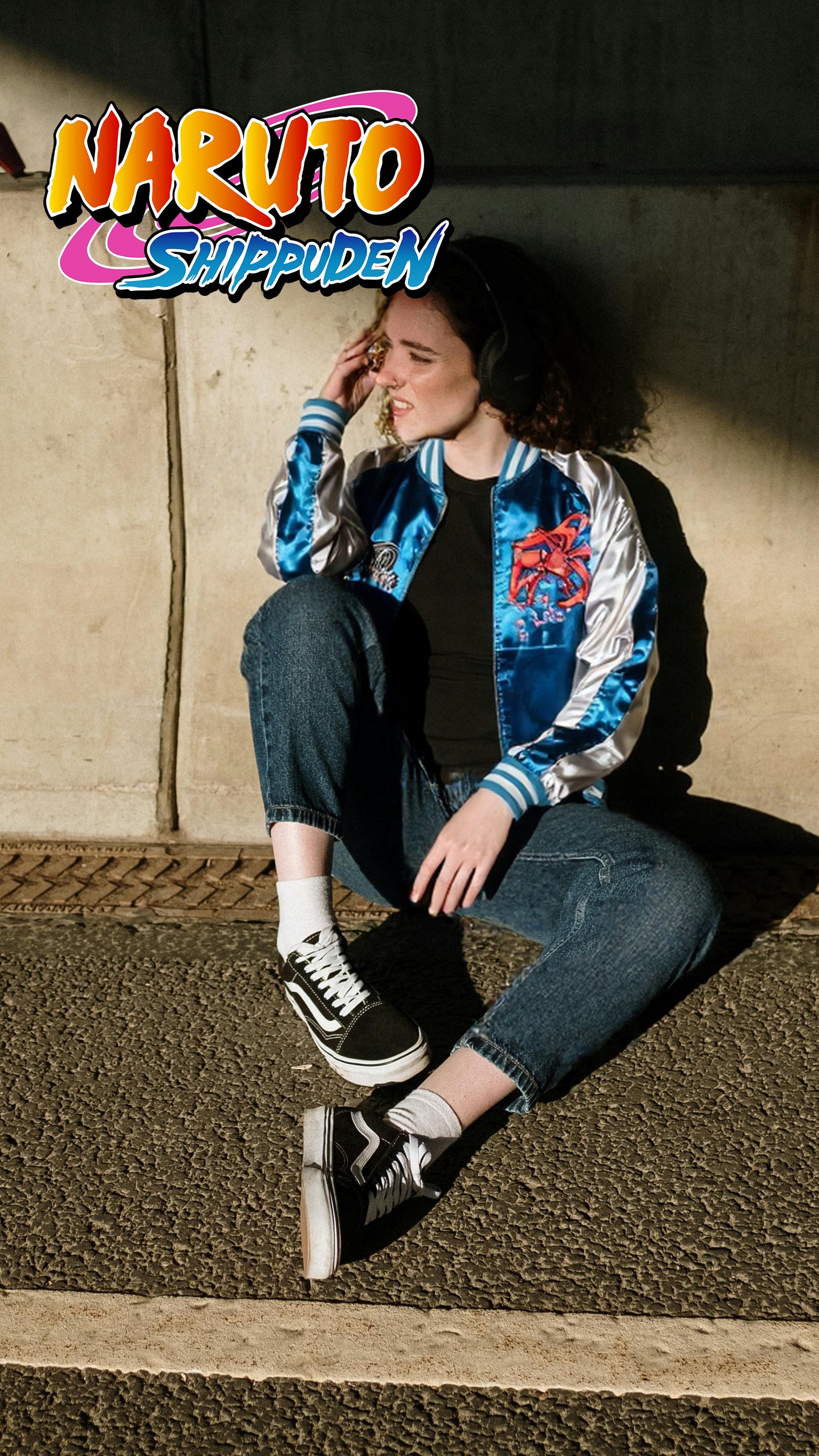 [M] [NEW] OBORO × NARUTO Collab Sukajan – Embroidered Nine-Tails & Naruto Jacket