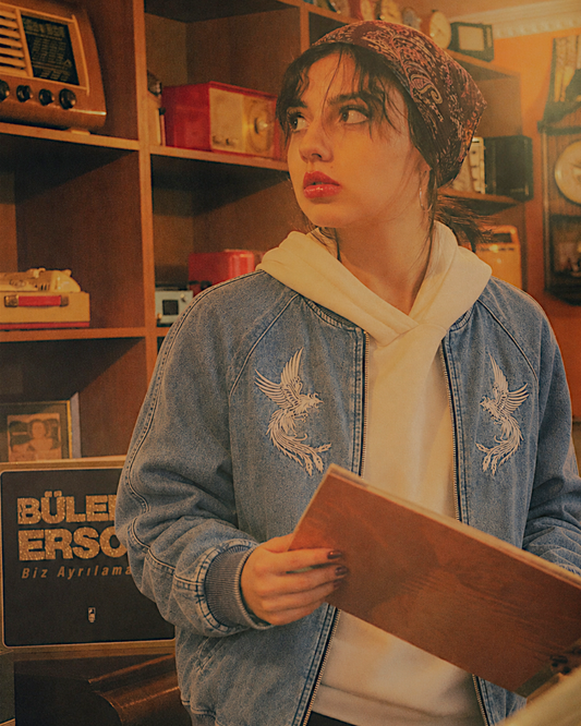 [L]Cook jeans outerwear Jeans sukajan jacket | vintage