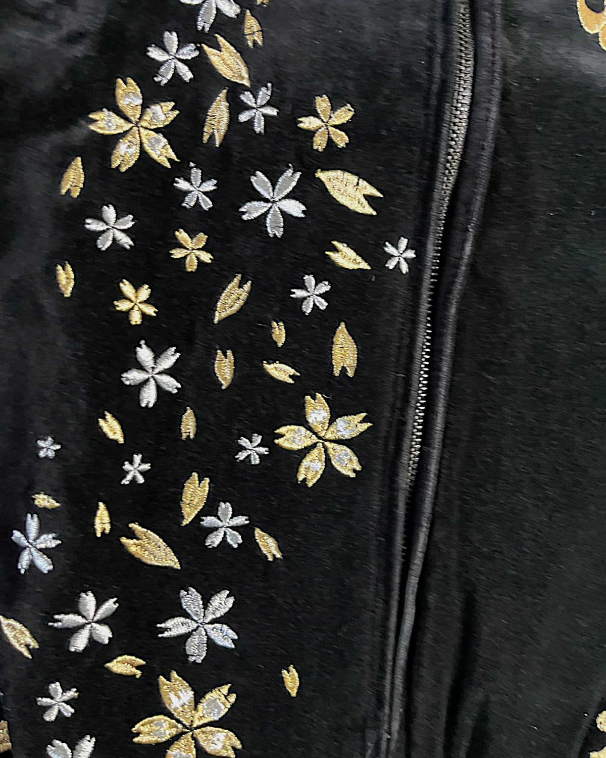 [L] Vintage Reversible Sukajan Jacket – Twin Tigers & Samurai Embroidery