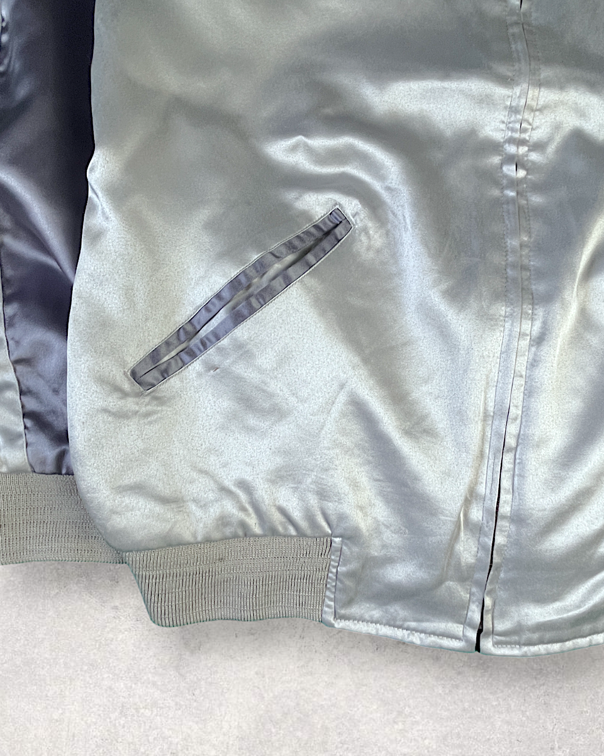 [L] 【One-of-a-Kind】COMME CA Reversible Sukajan – Edo Firefighter Embroidery | Size L Vintage Jacket