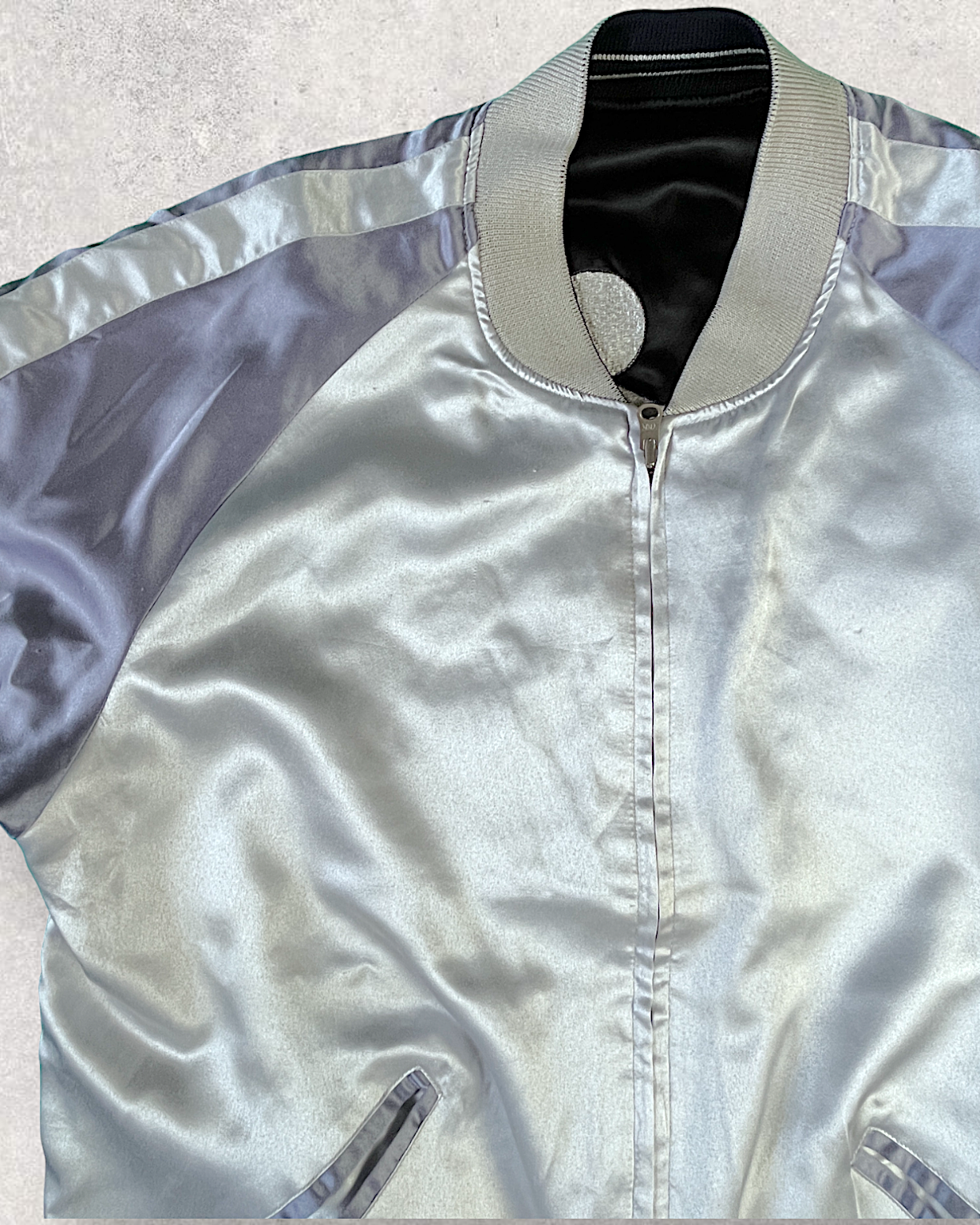 [L] 【One-of-a-Kind】COMME CA Reversible Sukajan – Edo Firefighter Embroidery | Size L Vintage Jacket