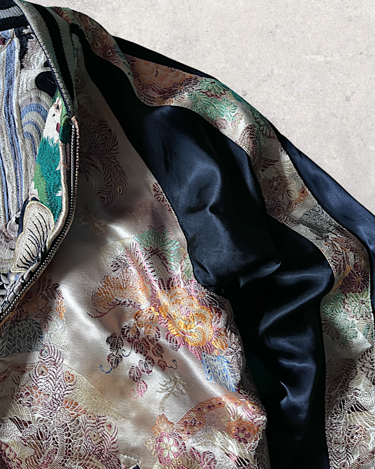 Rare Reversible M size Flying Hakurei Koi Bomber jacket sukajan | Autumn/Winter | Vintage