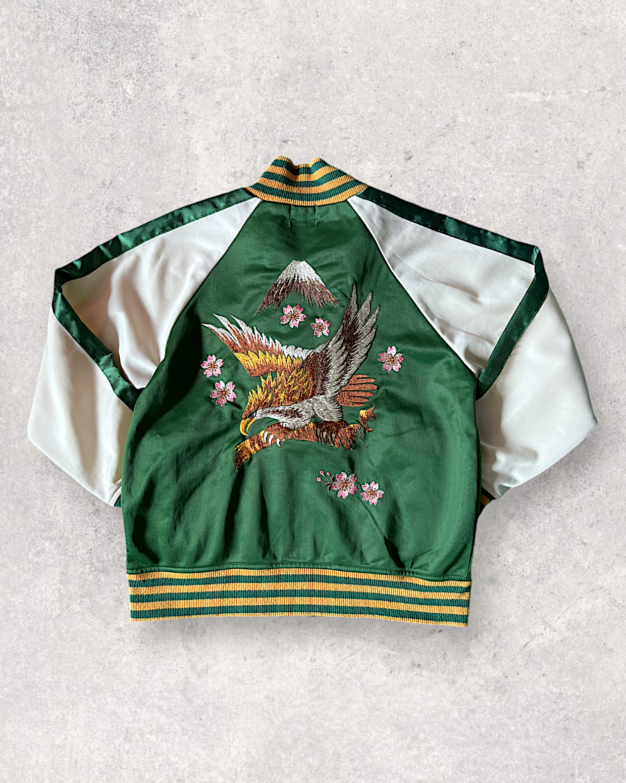 Kids sukajan Japan Hawk Mt Fuji track jacket | vintage