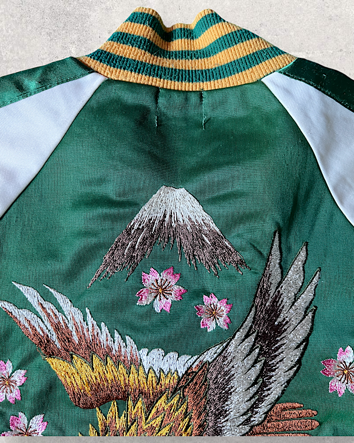 Kids sukajan Japan Hawk Mt Fuji track jacket | vintage