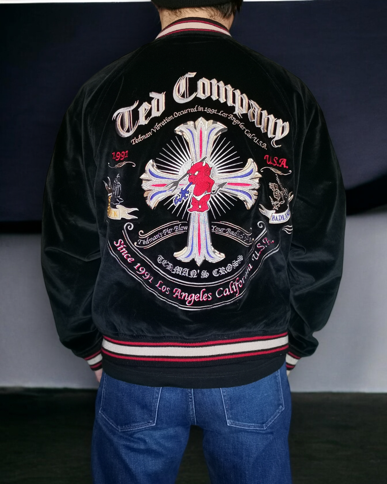 TED COMPANY Red devil 2way | winter| Vintage