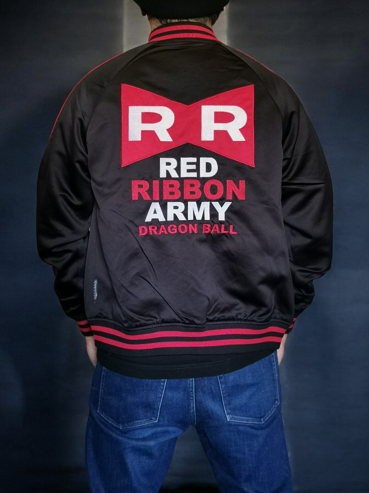 [RED RIBBON ARMY - DRAGONBALL]  Bomber jacket New / Single