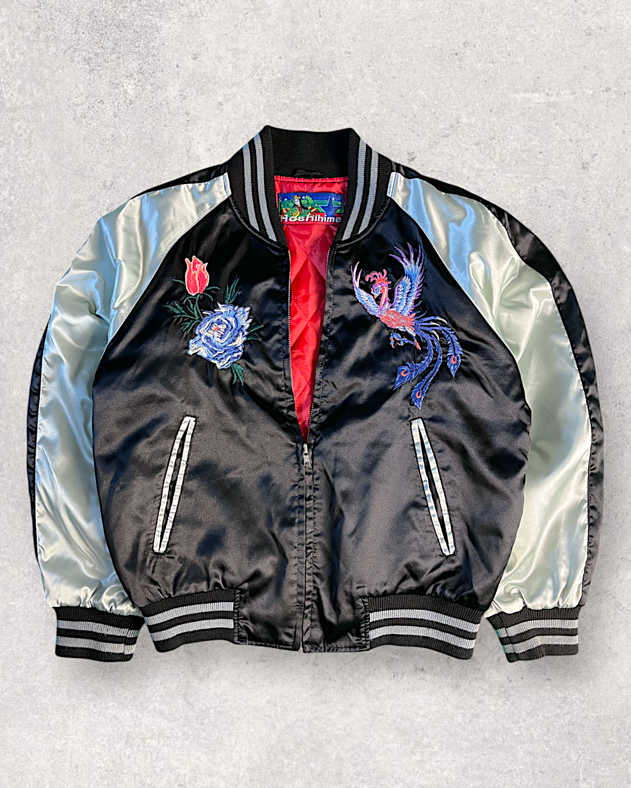 [M]Phoenix flower cute sukajan Hoshime | Vintage