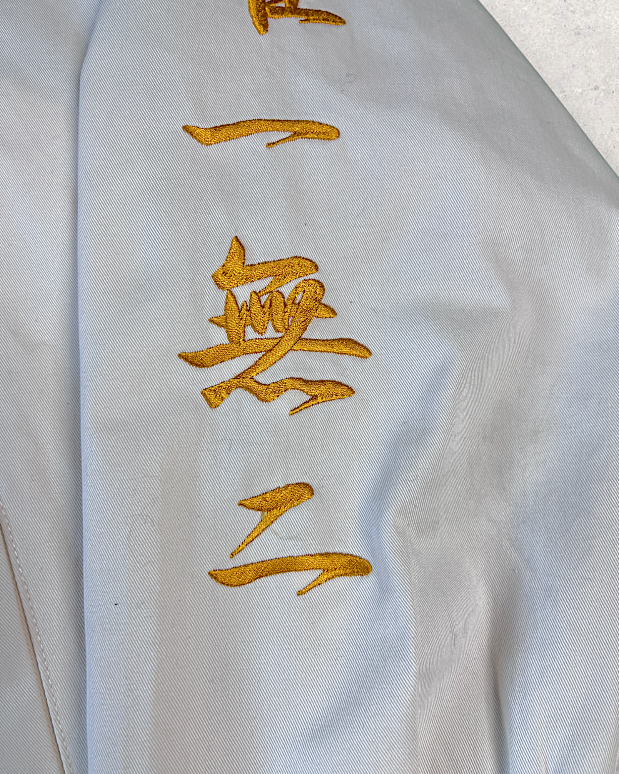 [M]【Rare Vintage】White Tiger & Dragon Embroidered Sukajan - One of a Kind Japanese Style Jacket