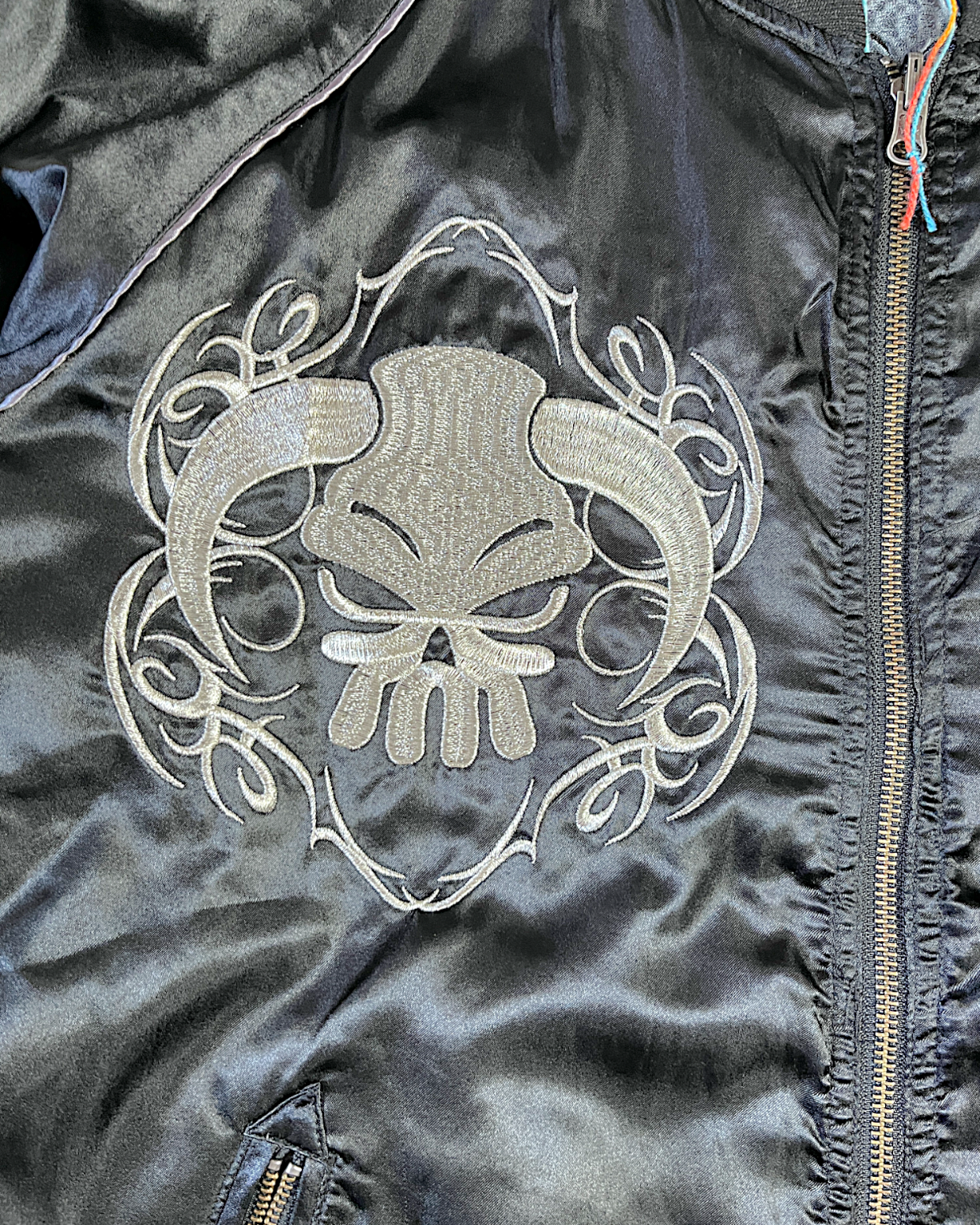 【XL・Reversible】Portgas D. Ace Souvenir Jacket｜One Piece Official Embroidered Sukajan｜Rare Anime Collectible