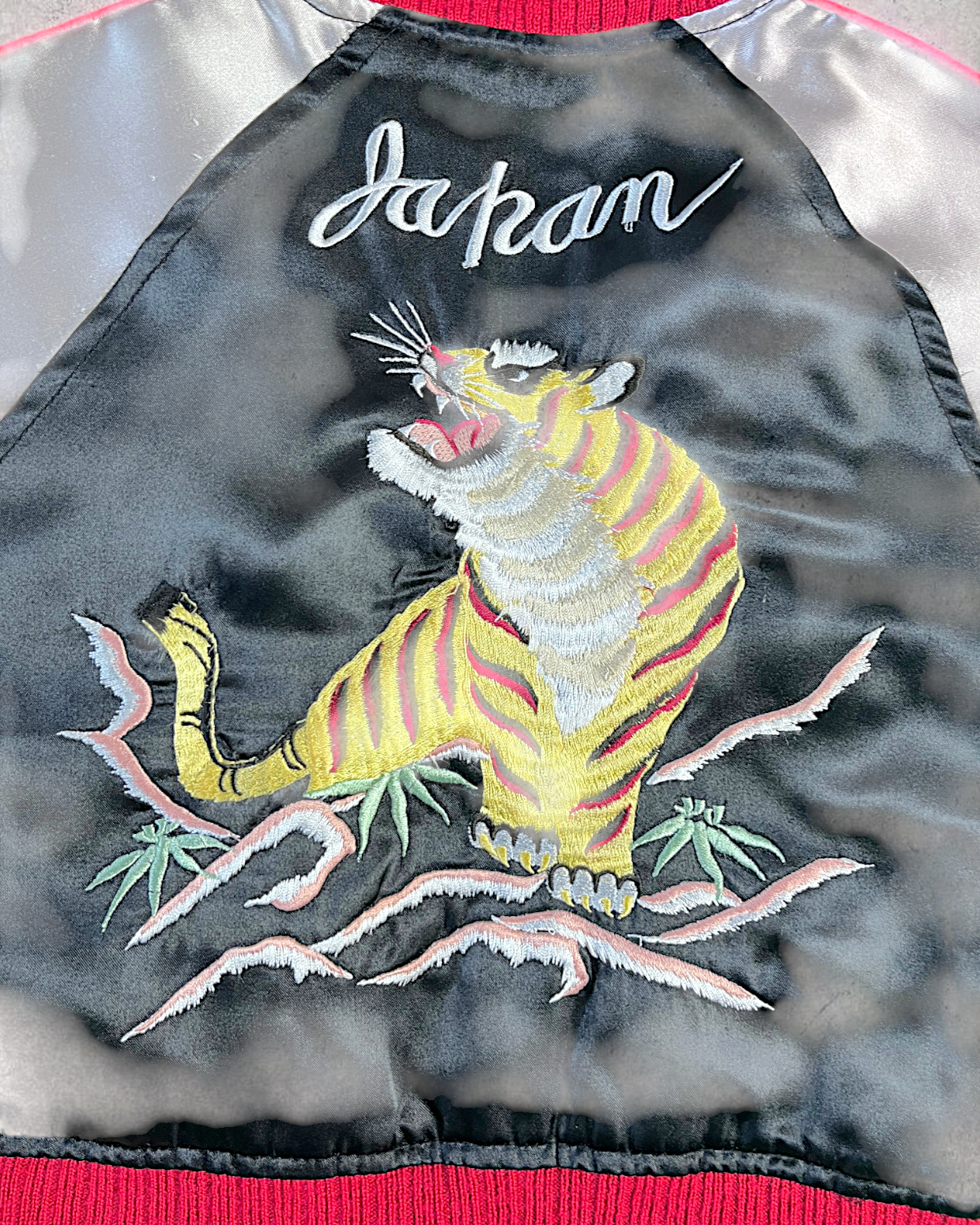 Kids Reversible Sukajan Jacket – Tiger Embroidery Japan Souvenir Jacket