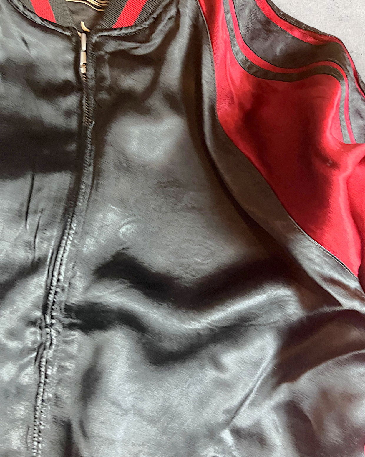 【XXL】 Karakuri Tamashii Reversible Sukajan Jacket – Dragon Embroidery Japan Souvenir Jacket