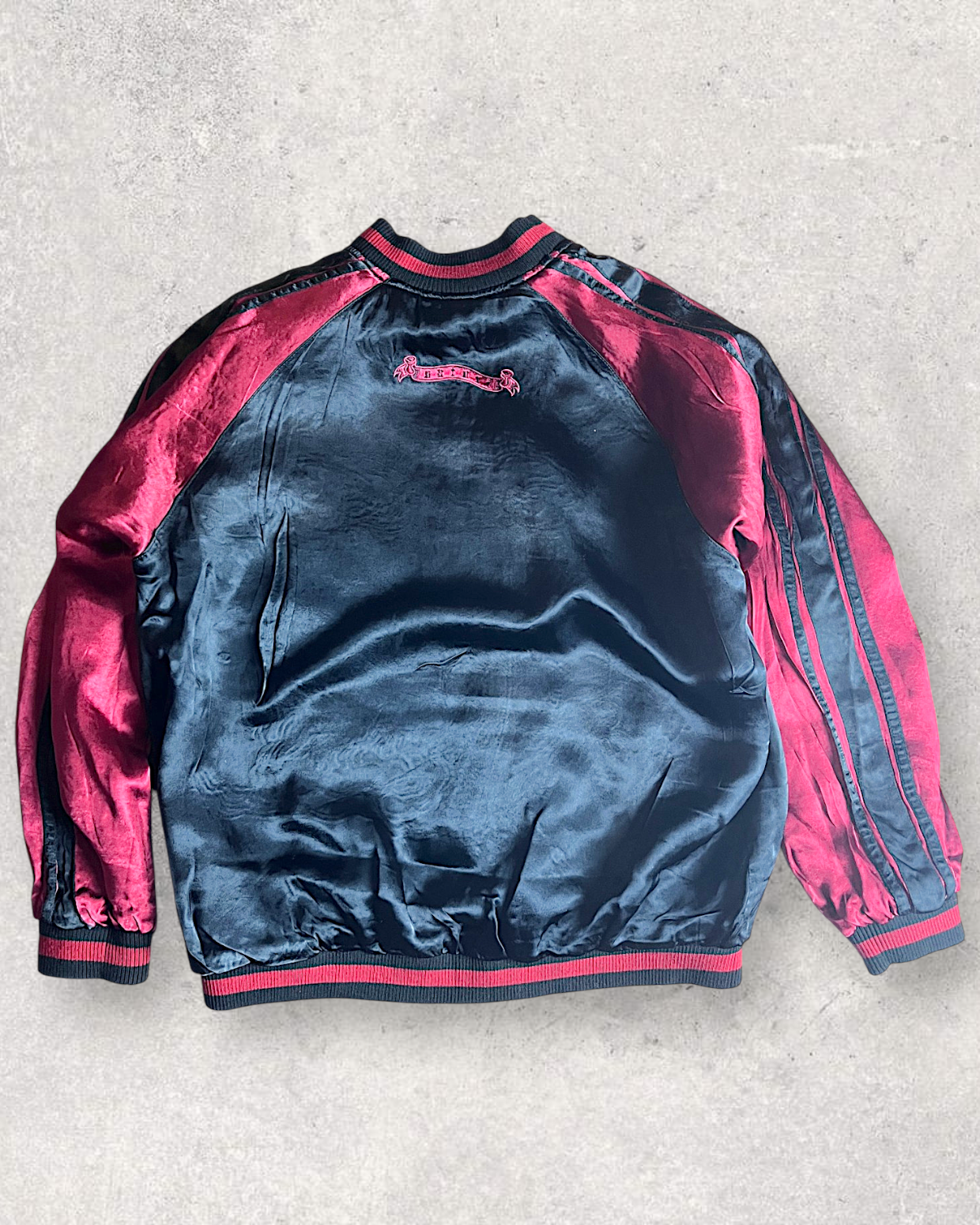 【XXL】 Karakuri Tamashii Reversible Sukajan Jacket – Dragon Embroidery Japan Souvenir Jacket